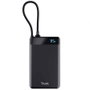 Trust Fiera Power Bank 10.000mAh con Cable USB-C Negro